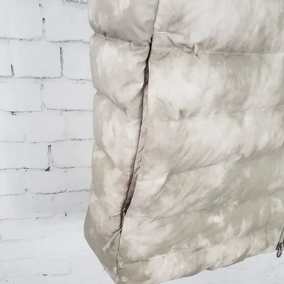 Lululemon Navigation Stretch Down Vest Size XXL Mesosphere White Opal Raw Linen - Picture 3 of 8